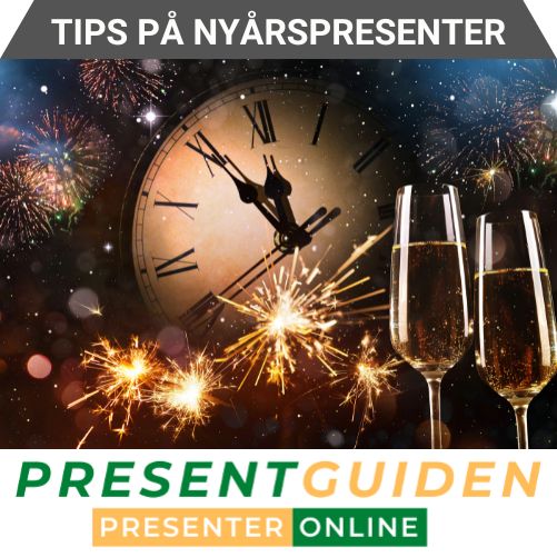 Nyårspresent - Tips på gå bort present till nyår 2024
