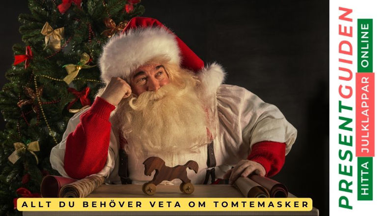 Tomtemask - Experttips på hur du väljer rätt tomtemask för att bli en verklighetstrogen jultomte