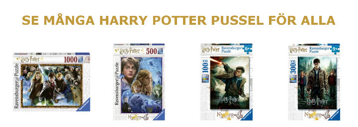 Harry Potter pussel - Populära gåvor till barnen