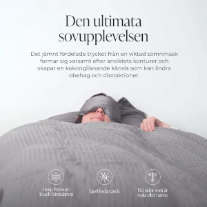 Tyngdsovmask - Julklappstips