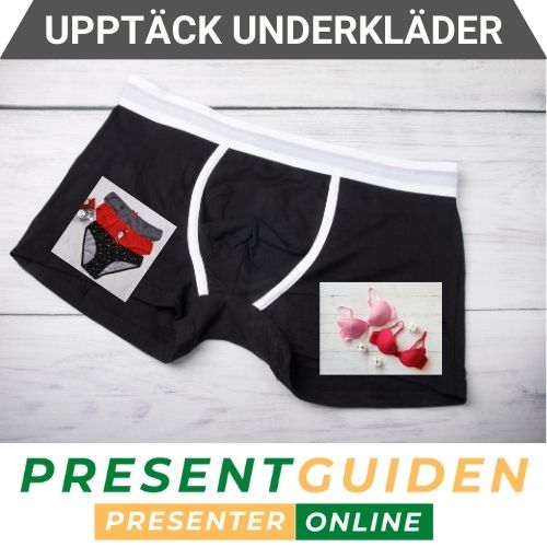 Underkläder som present - Presenttips på kalsonger & trosor