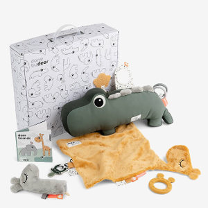 Presentbox med babyprodukter - Baby Shower present - Presenttips