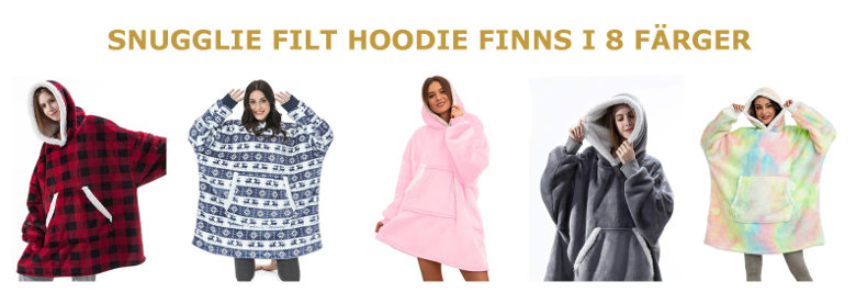 Snugglie - Filt hoodie