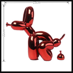 Staty present - Hund som bajsar röd - Roliga presenter