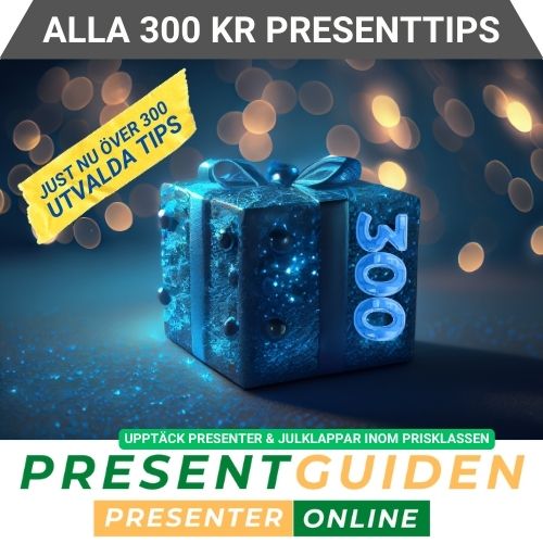300 kr presenttips - Alla tips på bra presenter & julklappar inom prisklassen - Utvalda av presentexperter från Presentguiden.se