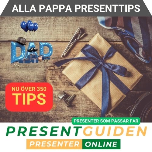 Alla pappa presenttips - Hitta rätt present till pappa med hjälp av tips från presentexperterna på Sveriges största presentguide online