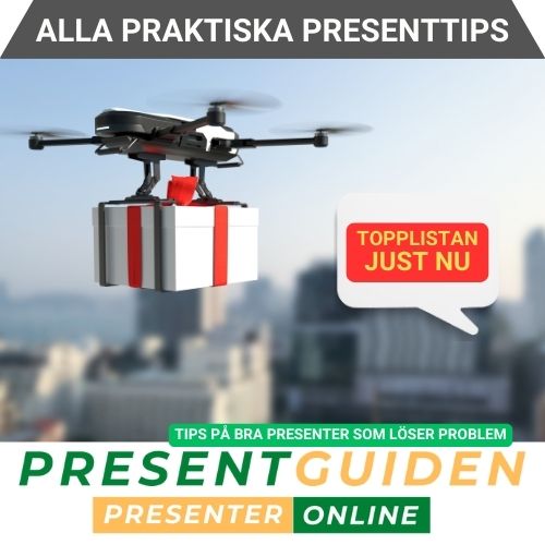 Alla tips på praktiska presenter & julklappar - Presenttips utvalda av presentexperterna på Presentguiden.se