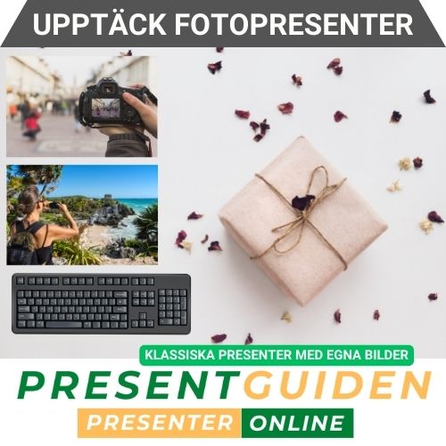 Fotopresent - Tips på hur du skapar dina bästa fotopresenter - Väl utvalda presenttips från Presentguiden.se 