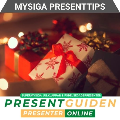 Mysiga presenttips - Tips på bra julklappar & födelsedagspresenter med hög mysfaktor - Utvalda av presentexperter från Presentguiden.se