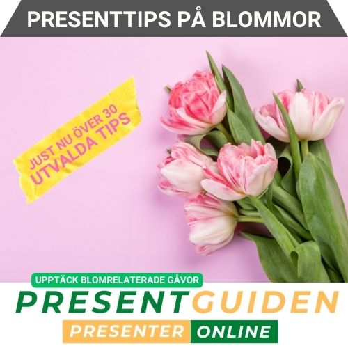 Presenttips blommor - Tips på blomrelaterade presenter - Utvalda av presentexperter från Presentguiden.se
