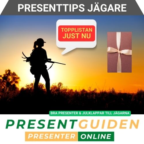 Presenttips jägare - Tips på bra presenter & julklappar till jägarna - Utvalda av presentexperter från Presentguiden.se