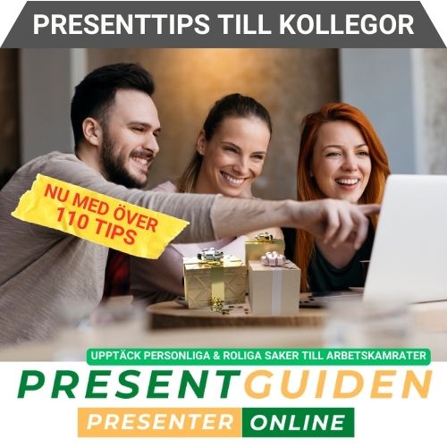 Presenttips kollegor - Tips på bra presenter & julklappar att ge till arbetskamrater - Utvalda av presentexperter från Presentguiden.se