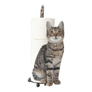 katt julklapp - roliga hållare för toalettpappersrullar - Julklappstips
