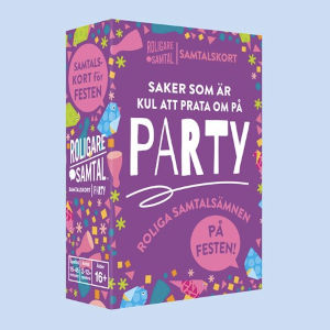 Frågespel - Saker som är kul att prata om på party - Julklapp till bästa vän