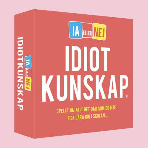 Frågespel idiotkunskap - Present till korkad person