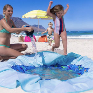 Pool och strandfilt - Presenttips barn som älskar att leka på stranden