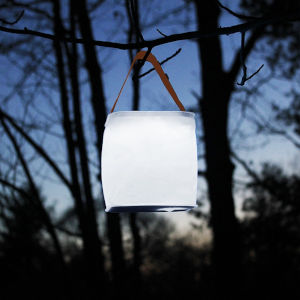 Solladdad campinglampa - Present till pappa