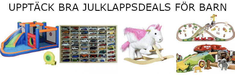 Bra deals på julklappar till barn