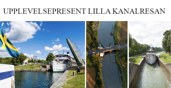 Lilla kanalresan - Upplevelsepresent som 40 50 eller 60 års present