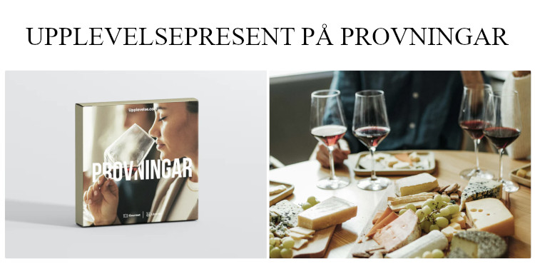 Upplevelsepresent - Provningar presentbox