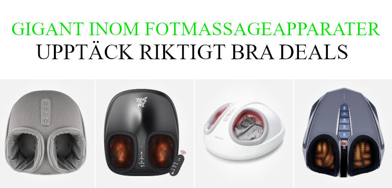 Fotmassageapparat - Största utbud av massageapparater i världen