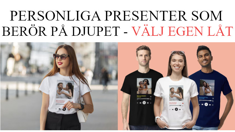 Fotopresent - med egen låt och bild