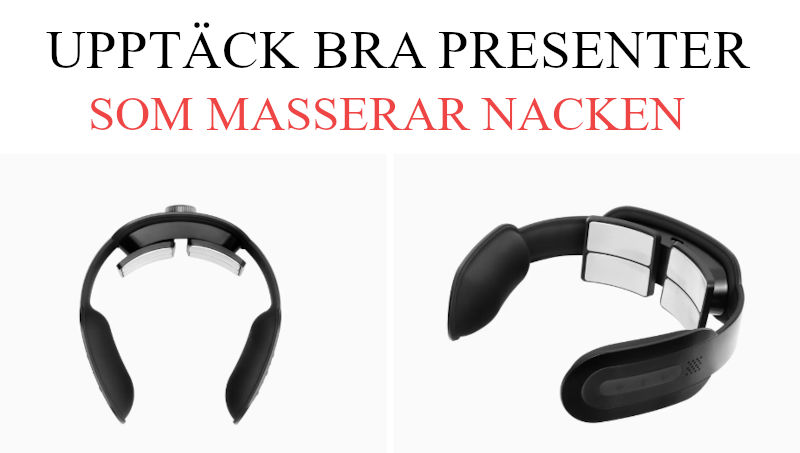 Massageapparat - Nackmasserare tips