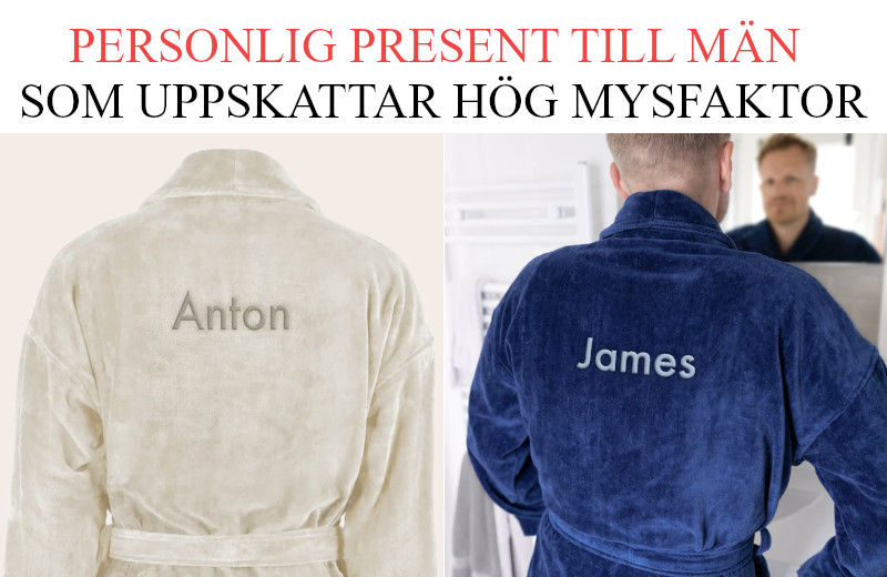 Mjuk present till honom - Underbar julklapp till män