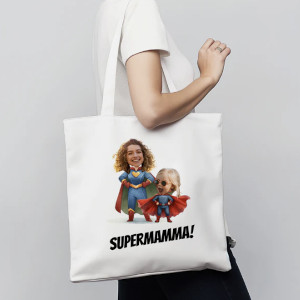 Personlig present till mamma - Tygpåse