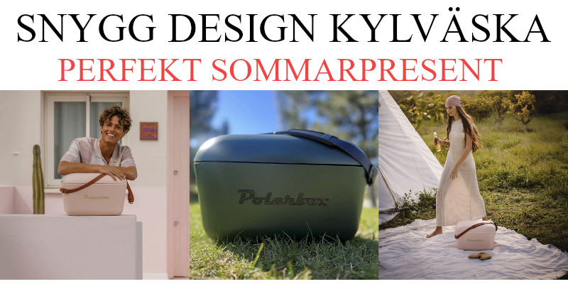 Polarbox lyxig och snygg design kylväska - Sommarpresent