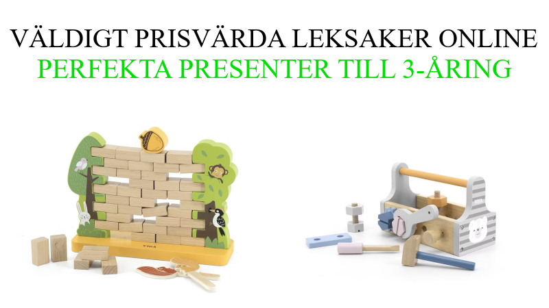 Present till 3 åring - Leksaker 3 år