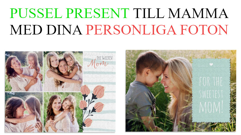 Pussel födelsedagspresent till mamma - Tips på gåva