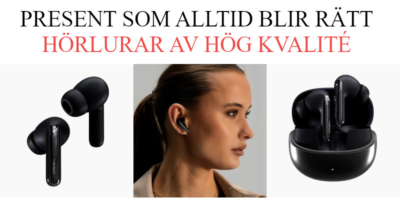 Tips på bra presenter - Hörlurar