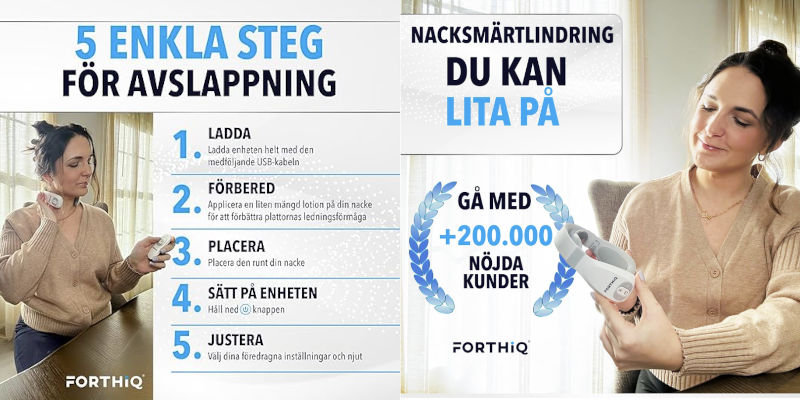 Tips på nackmassage maskin - Bra presenter