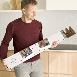 Personlig present - Jättestor choklad