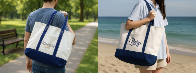 Presenttips stranden - Väska med egen design