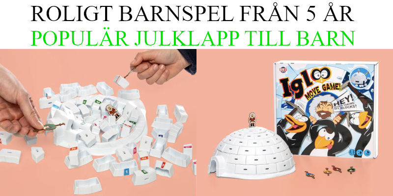 Tips på bra barnspel att ge som födelsedagspresent eller julklapp - Igloo move