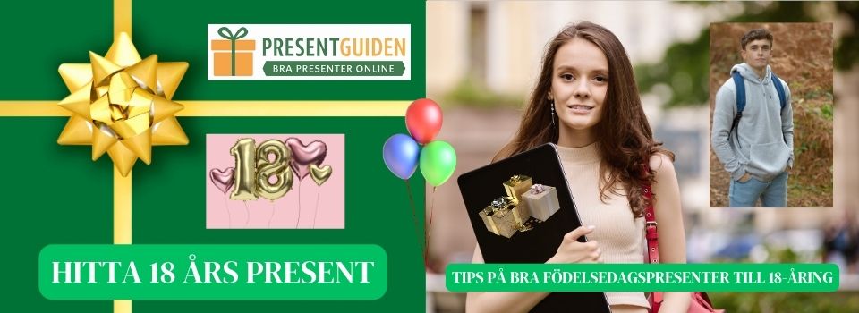 18 års present – Tips på födelsedagspresent till 18 årig kille eller tjej 18 års present - Tips på födelsedagspresent till 18 årig kille eller tjej