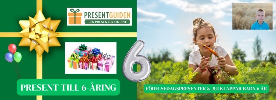 6 års present – Födelsedagspresenter och julklappar till 6 åring 6 års present - Födelsedagspresenter och julklappar till 6 åring