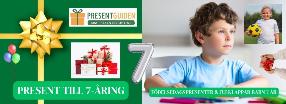 7 års present – Födelsedagspresenter och julklappar till 7 åring 7 års present - Födelsedagspresenter och julklappar till 7 åring