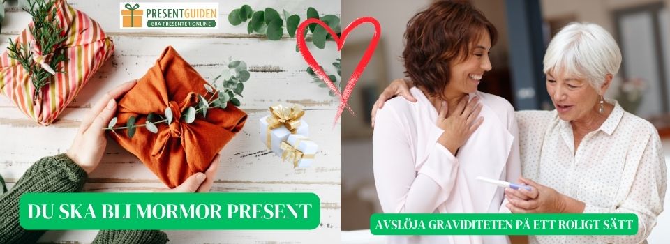 Du ska bli mormor present – Tips på att avslöja graviditeten på ett roligt sätt Du ska bli mormor present - Tips på att avslöja graviditeten på ett roligt sätt