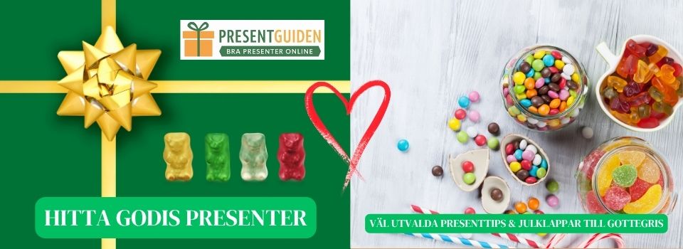 Godis present och julklapp tips Godis present och julklapp tips