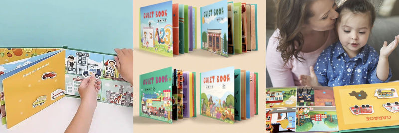 Julklapp till 3 årig tjej - Julklappstips tysta boken