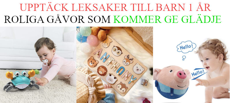 Leksaker barn 1 år - Presenter