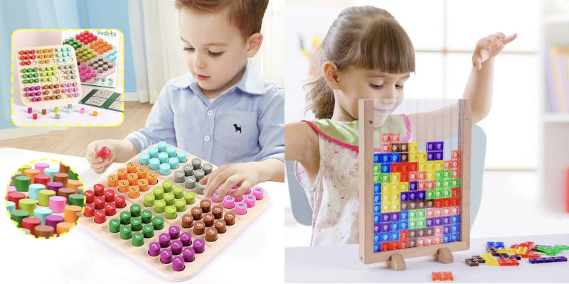 Pedagogisk julklapp till barn 5 år - Spel och pussel som utvecklar 5 åringar