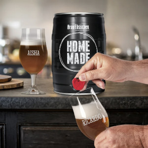 Personlig fin öl att ge bort som DIY present - Bryggpresent