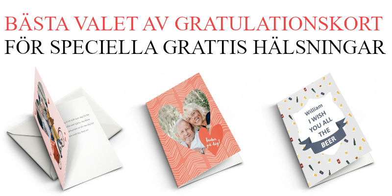 Personlig grattis på födelsedagen hälsning gratulationskort - Förslag med text och foto
