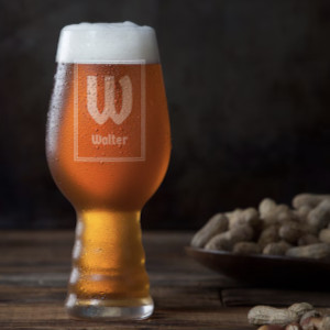 Personlig öl present - Förslag på IPA glas med egen gravyr