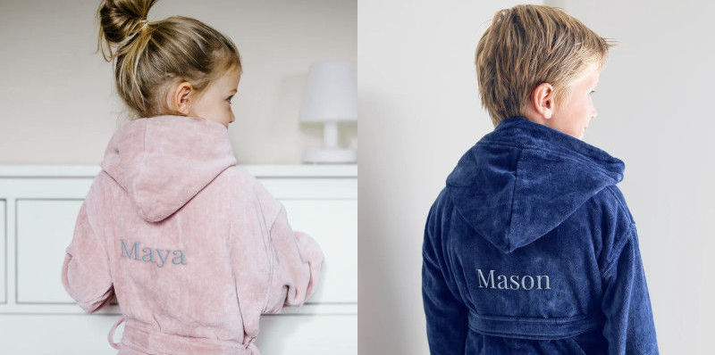 Present 5 årig kille och tjej - Badrock med namn