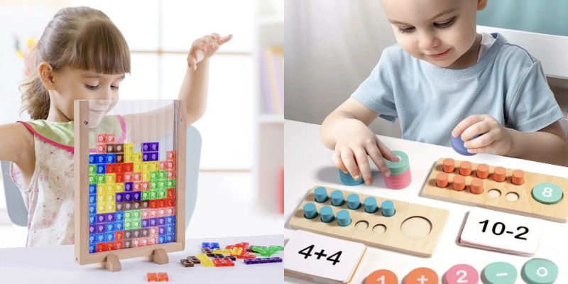 Present barn 4 år - Pedagogiska spel som utvecklar 4 årig kille eller tjej